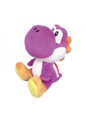 Toutou Super Mario Par Sanei - Yoshi Mauve 20 CM